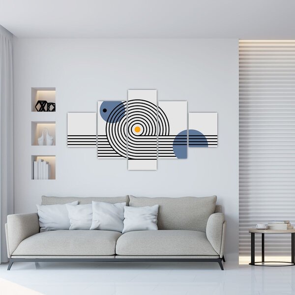 Obraz - Minimalistická abstrakce N⁰1 (125x70 cm)