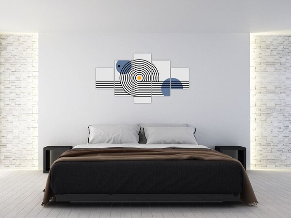 Obraz - Minimalistická abstrakce N⁰1 (125x70 cm)
