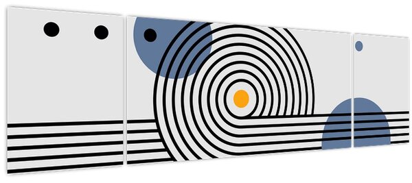 Obraz - Minimalistická abstrakce N⁰1 (170x50 cm)