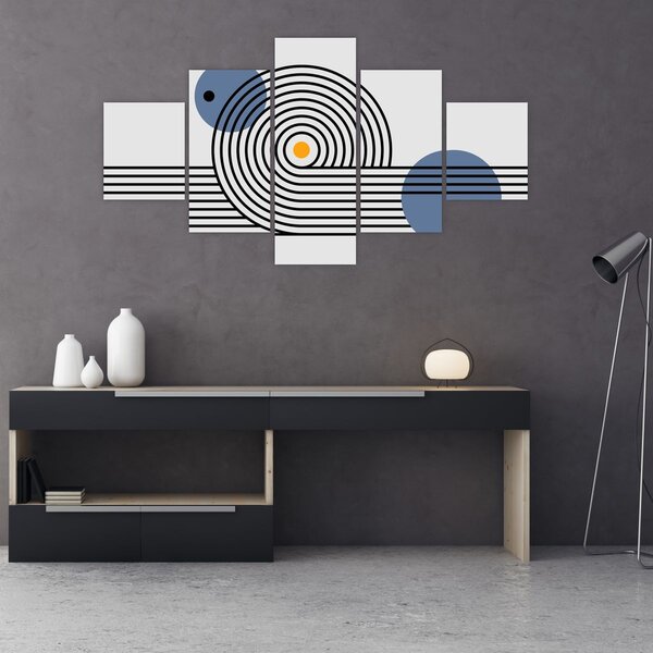Obraz - Minimalistická abstrakce N⁰1 (125x70 cm)
