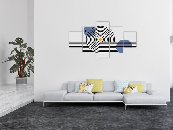 Obraz - Minimalistická abstrakce N⁰1 (125x70 cm)