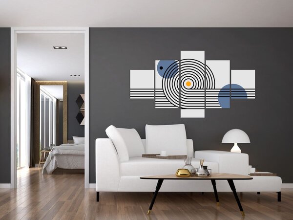 Obraz - Minimalistická abstrakce N⁰1 (125x70 cm)