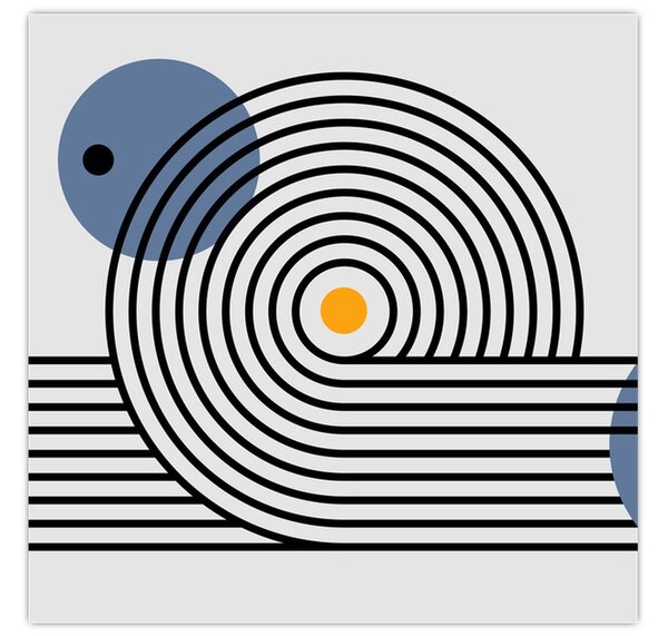 Obraz - Minimalistická abstrakce N⁰1 (30x30 cm)
