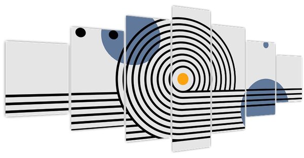 Obraz - Minimalistická abstrakce N⁰1 (210x100 cm)