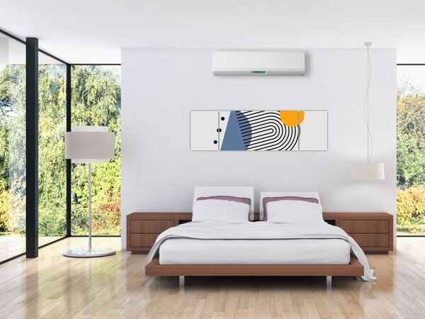 Obraz - Minimalistická abstrakce N⁰2 (170x50 cm)