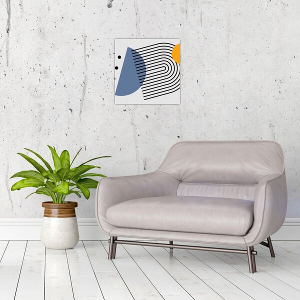 Obraz - Minimalistická abstrakce N⁰2 (30x30 cm)