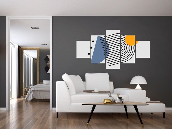 Obraz - Minimalistická abstrakce N⁰2 (125x70 cm)