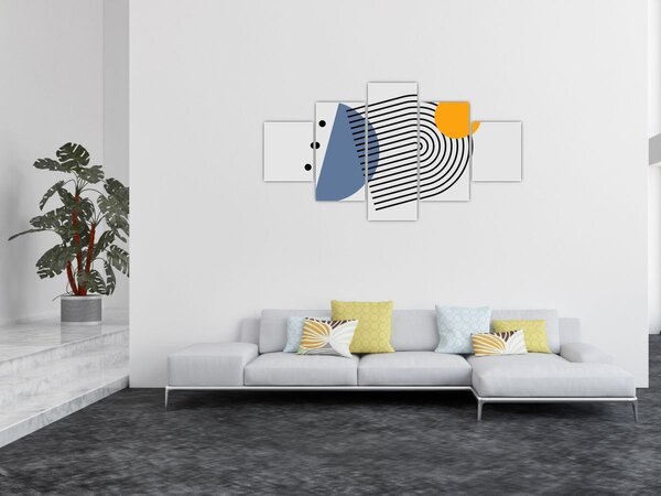 Obraz - Minimalistická abstrakce N⁰2 (125x70 cm)