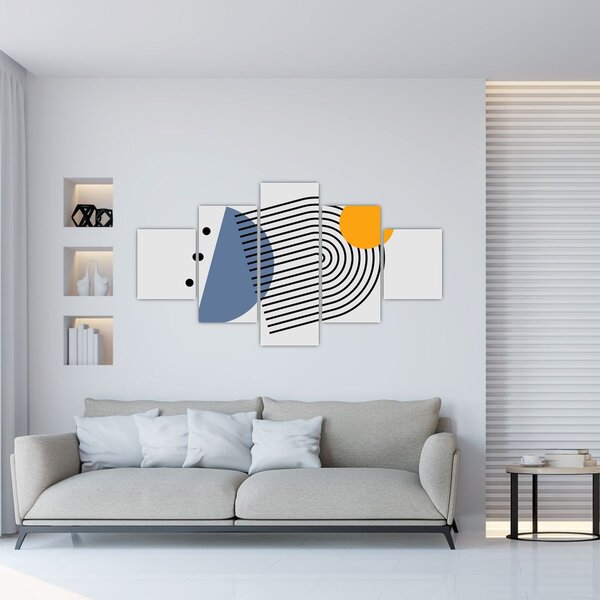 Obraz - Minimalistická abstrakce N⁰2 (125x70 cm)