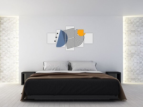 Obraz - Minimalistická abstrakce N⁰2 (125x70 cm)