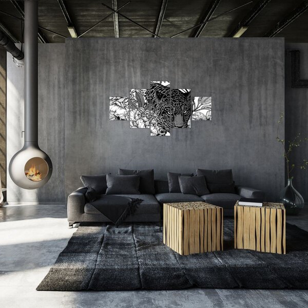 Obraz - Exotická zahrada (125x70 cm)