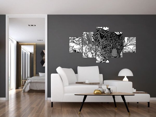 Obraz - Exotická zahrada (125x70 cm)