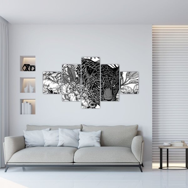 Obraz - Exotická zahrada (125x70 cm)