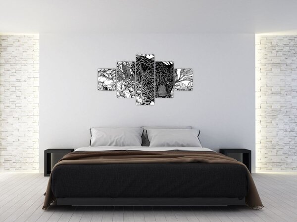 Obraz - Exotická zahrada (125x70 cm)