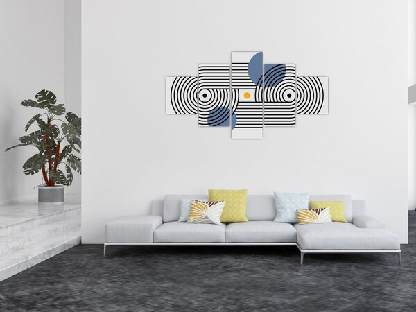 Obraz - Minimalistická abstrakce N⁰3 (125x70 cm)