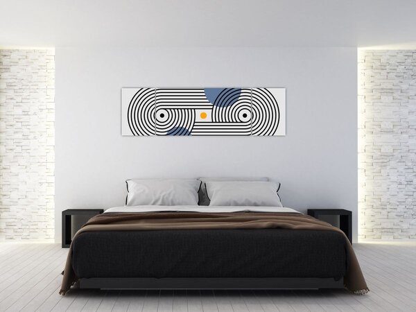 Obraz - Minimalistická abstrakce N⁰3 (170x50 cm)