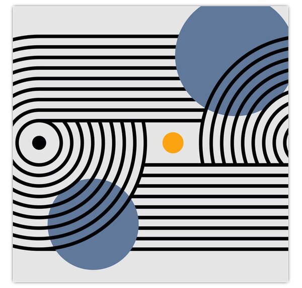 Obraz - Minimalistická abstrakce N⁰3 (30x30 cm)