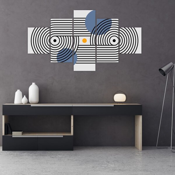 Obraz - Minimalistická abstrakce N⁰3 (125x70 cm)