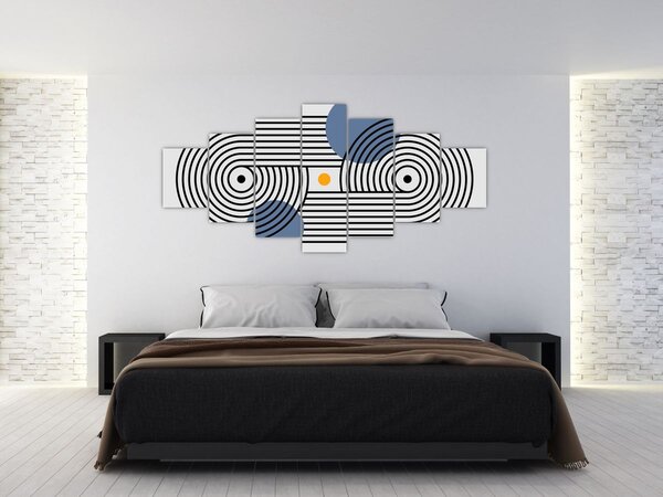 Obraz - Minimalistická abstrakce N⁰3 (210x100 cm)