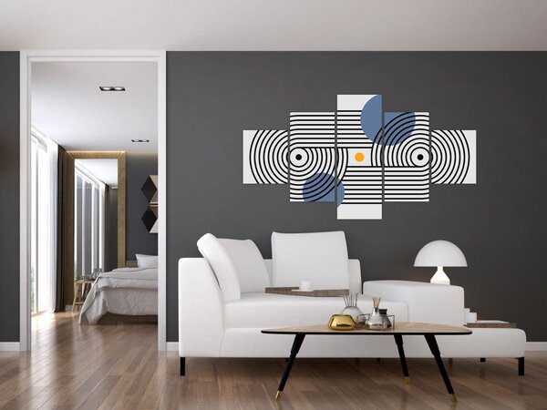 Obraz - Minimalistická abstrakce N⁰3 (125x70 cm)