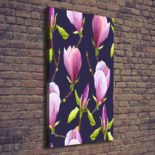 Vertikální Vertikální Foto obraz na plátně do obýváku Magnolie ocv-113559796