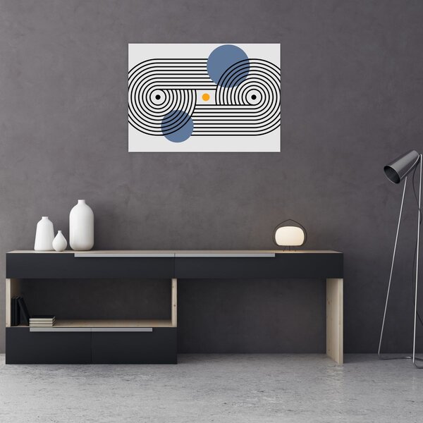 Obraz - Minimalistická abstrakce N⁰3 (70x50 cm)