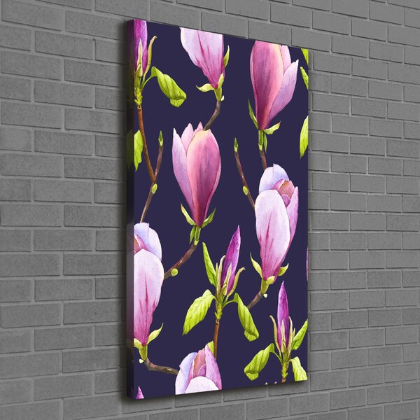 Vertikální Vertikální Foto obraz na plátně do obýváku Magnolie ocv-113559796