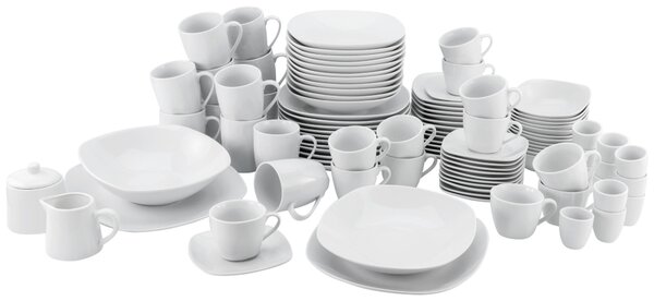 KOMBINOVANÁ SOUPRAVA, 100dílné, porcelán Creatable - Online Only nádobí, Online Only