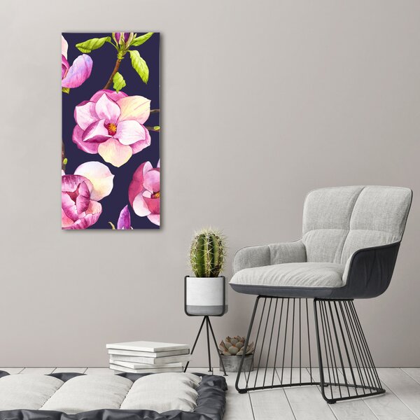 Vertikální Vertikální Foto obraz na plátně do obýváku Magnolie ocv-113559814