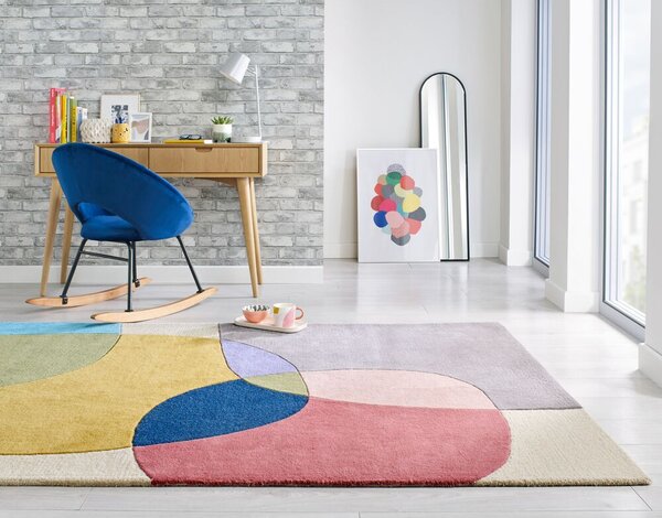 Flair Rugs, Kusový koberec Radiance Glow Multi, 120x170, vícebarevná, ložnice
