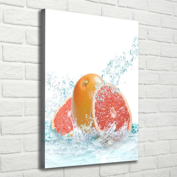 Vertikální Vertikální Foto obraz na plátně do obýváku Grejpfruty ocv-113852536