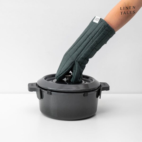 Lněná chňapka Forest Green – Linen Tales