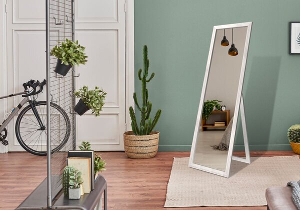 Styler Sicilia zrcadlo 46x146 cm obdélníkový bílá-dřevo LU-12262