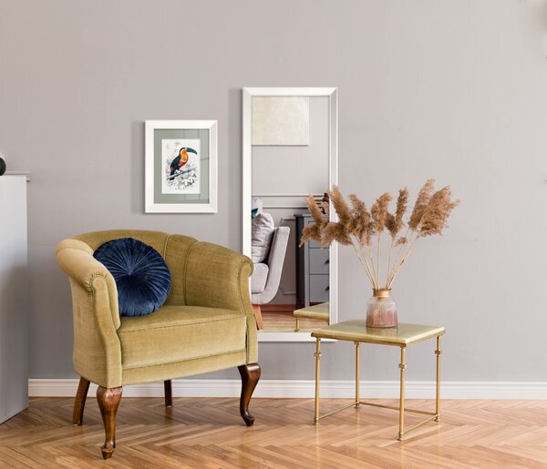 Styler Paris zrcadlo 47x147 cm obdélníkový bílá LU-12297