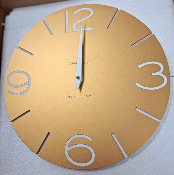 Designové hodiny 10-005-60 gold CalleaDesign 30cm
