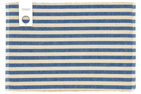 Södahl Set dvou modrých prostírání Stripe 48 x 33 cm