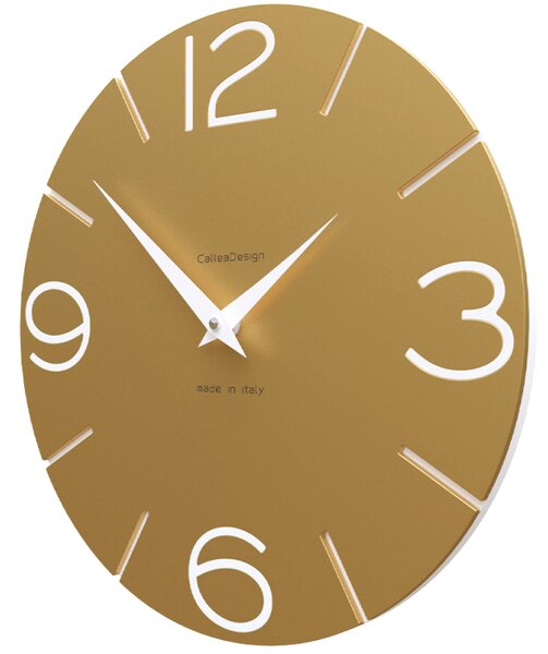 Designové hodiny 10-005-60 gold CalleaDesign 30cm