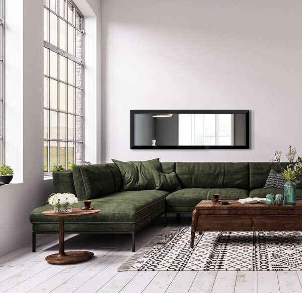Styler Lahti zrcadlo 47x127 cm obdélníkový černá LU-12277