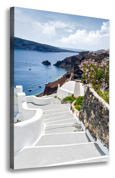Vertikální Foto obraz na plátně Santorini Řecko ocv-114851264
