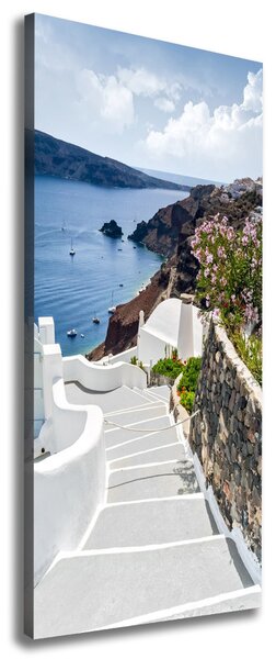 Vertikální Foto obraz na plátně Santorini Řecko ocv-114851264