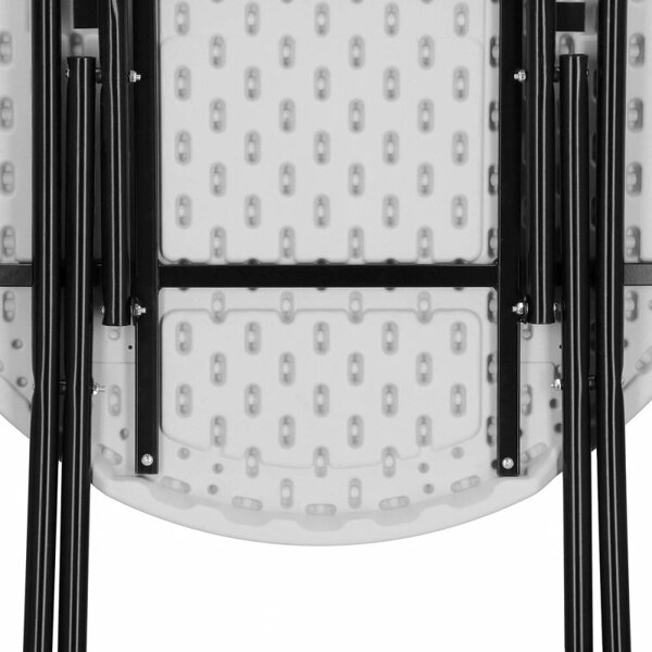 Zahradní barový stůl 110x80 cm SPRINGOS GF0101 bílý