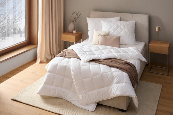 SOUPRAVA PŘIKRÝVKY A POLŠTÁŘE, polyester, 70x90/135x200 cm Billerbeck - Ložní soupravy