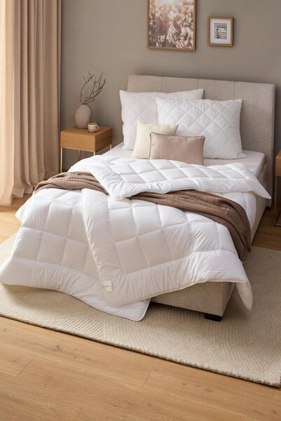 SOUPRAVA PŘIKRÝVKY A POLŠTÁŘE, polyester, 70x90/135x200 cm Billerbeck - Ložní soupravy