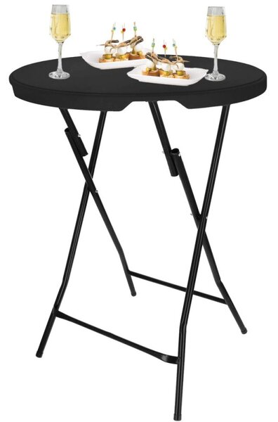 Zahradní barový stůl 110x80 cm SPRINGOS GF0110 černý
