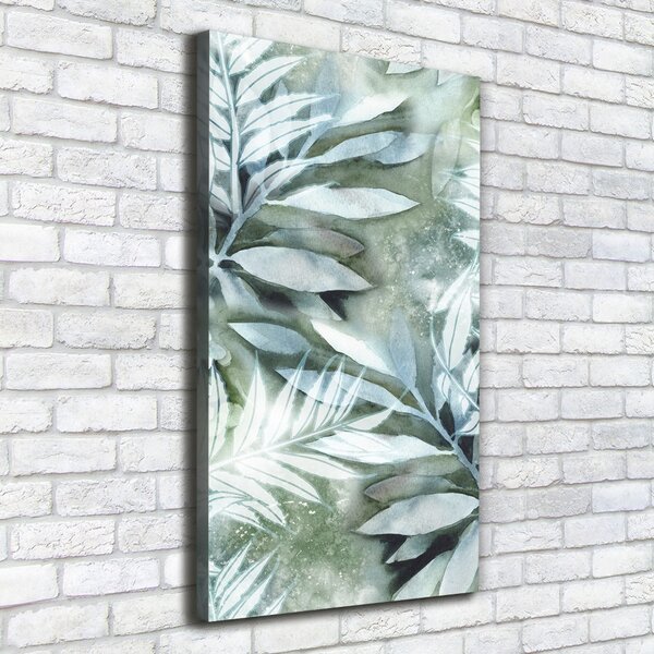 Vertikální Moderní fotoobraz canvas na rámu Listí ocv-115497248
