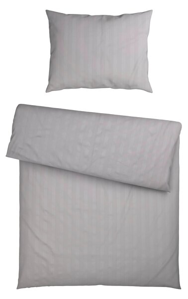 POVLEČENÍ, damašek, světle šedá, 140/200 cm Dieter Knoll - Povlečení