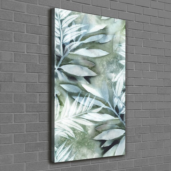 Vertikální Moderní fotoobraz canvas na rámu Listí ocv-115497248