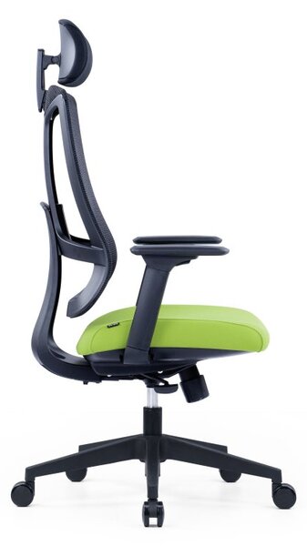 Kancelářská ergonomická židle SLIDE — více barev Modrá