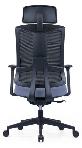 Kancelářská ergonomická židle SLIDE — více barev Modrá
