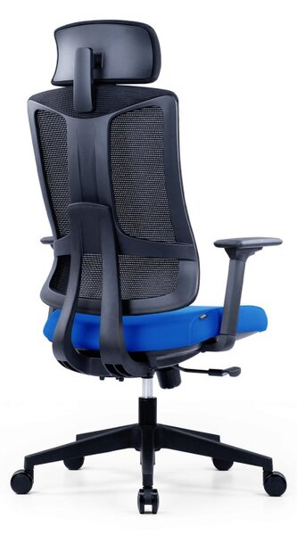 Kancelářská ergonomická židle SLIDE — více barev Modrá